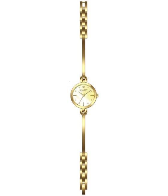 שעון נשים: גלרי בנגל ציפוי זהב לוח שמפניה 17352-29