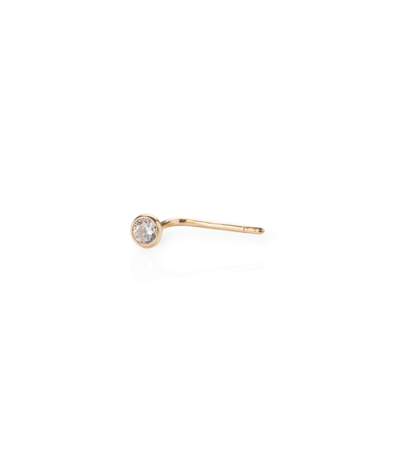 14K Gold Nose Ring 2.9 mm