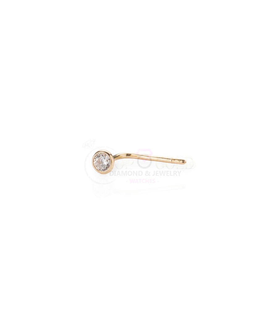 14K Gold Nose Ring 2.9 mm