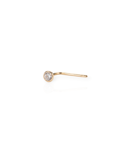 14K Gold Nose Ring 2.9 mm