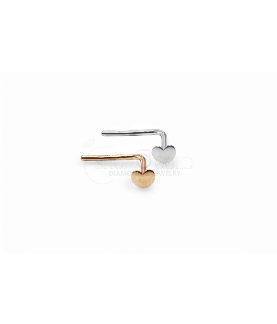 copy of 14K Gold Nose Ring 2 mm