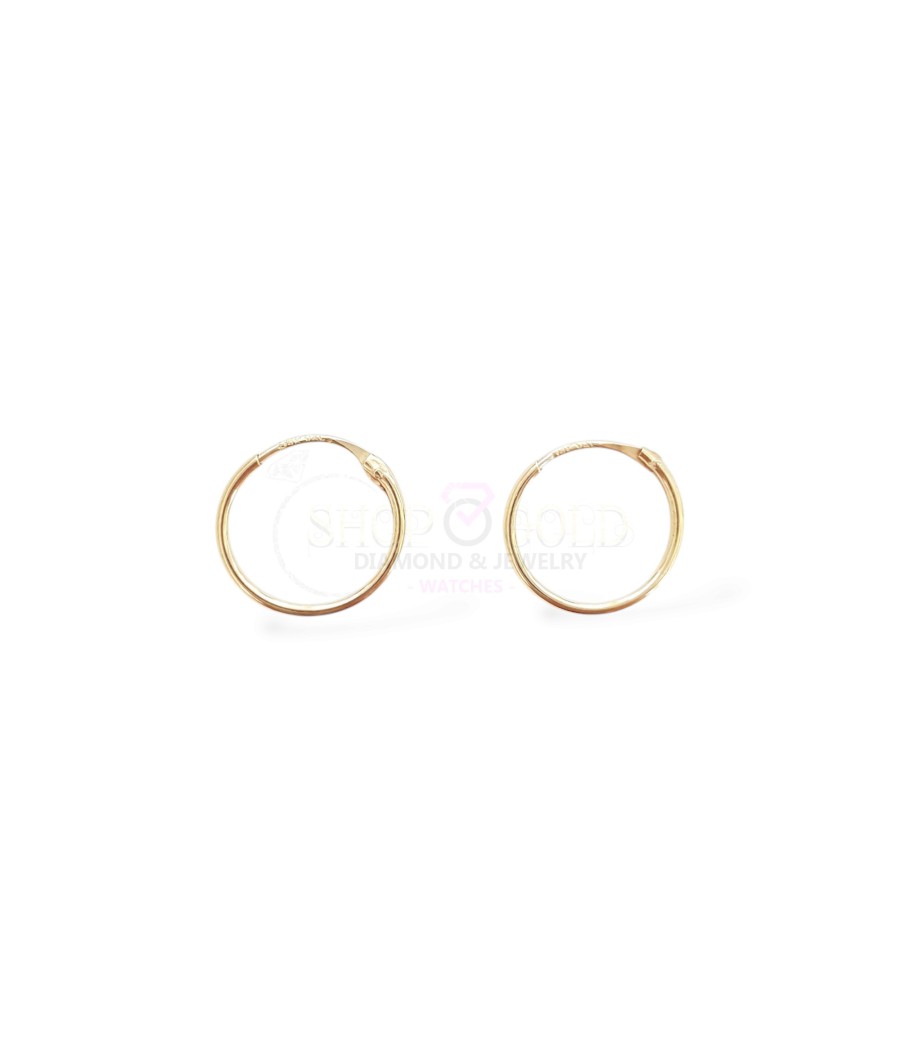 copy of 14K Gold Nose Ring with Zircon