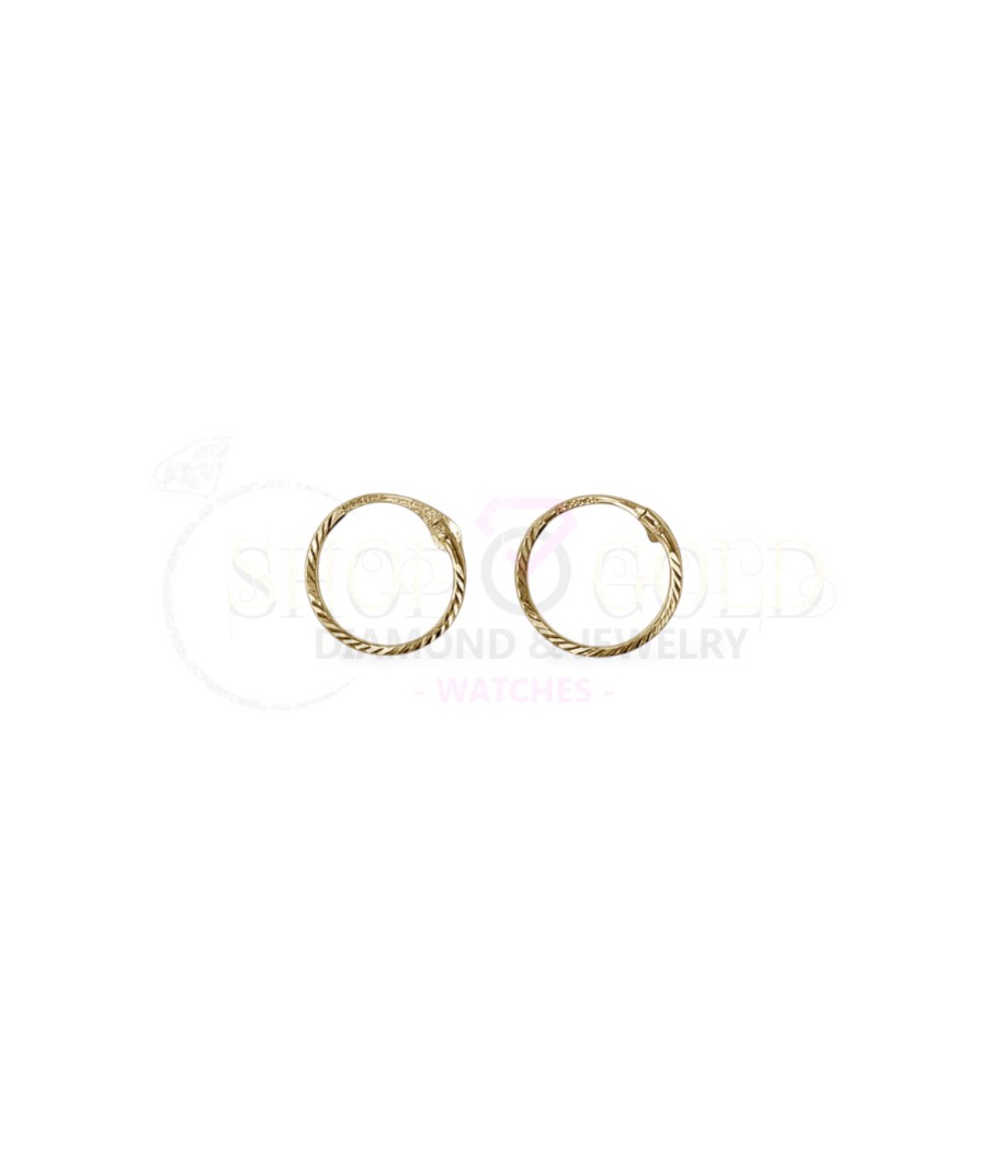 copy of 14K Gold Nose Ring with Zircon