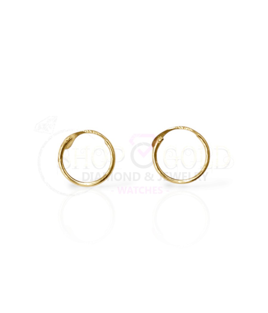 copy of 14K Gold Nose Ring with Zircon