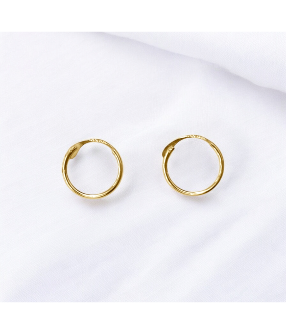 copy of 14K Gold Nose Ring with Zircon