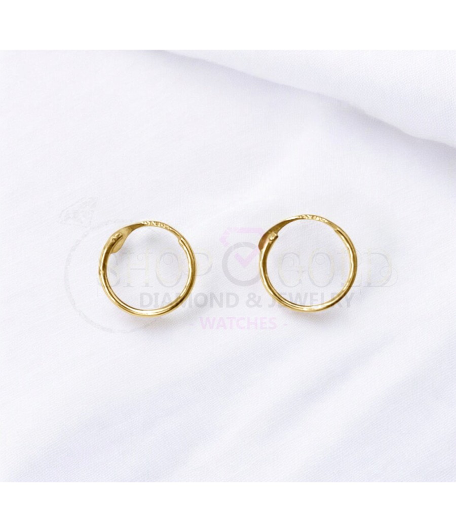 copy of 14K Gold Nose Ring with Zircon