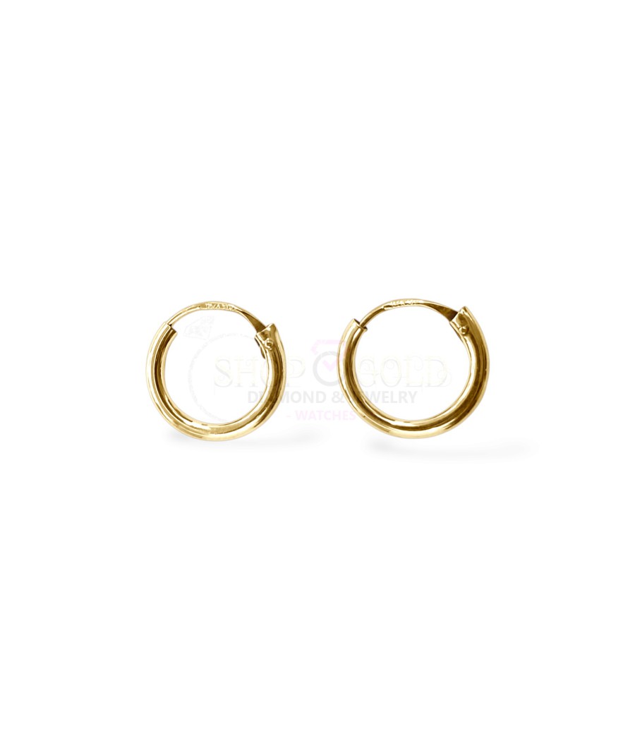 copy of 14K Gold Nose Ring with Zircon