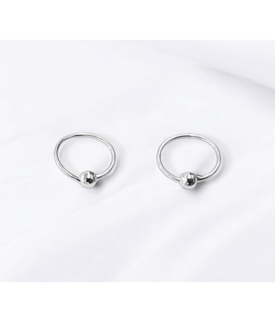 copy of 14K Gold Nose Ring with Zircon