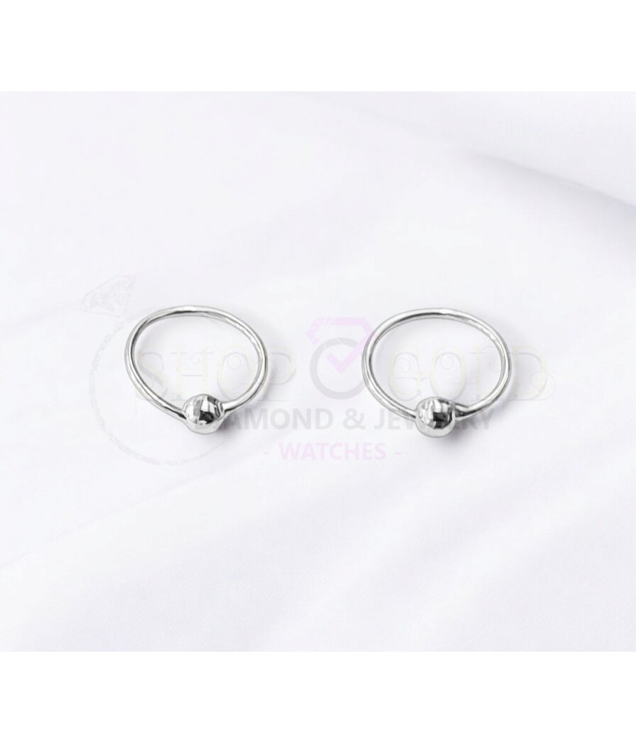 copy of 14K Gold Nose Ring with Zircon