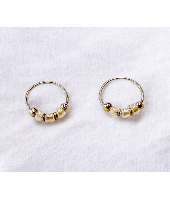 copy of خاتم أنف من الذهب عيار 14 قيراطًا مرصع بالزركون