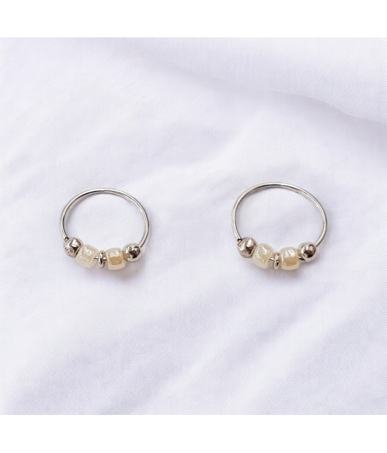 copy of 14K Gold Nose Ring with Zircon