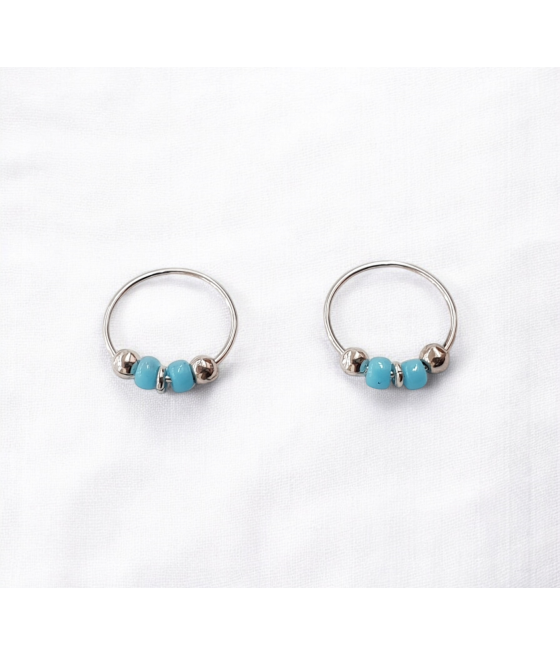 copy of 14K Gold Nose Ring with Zircon