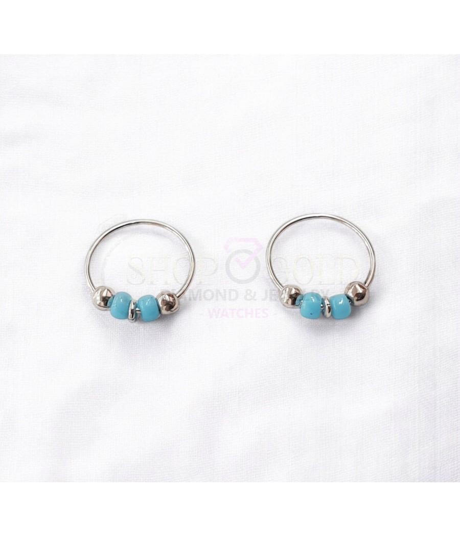 copy of 14K Gold Nose Ring with Zircon