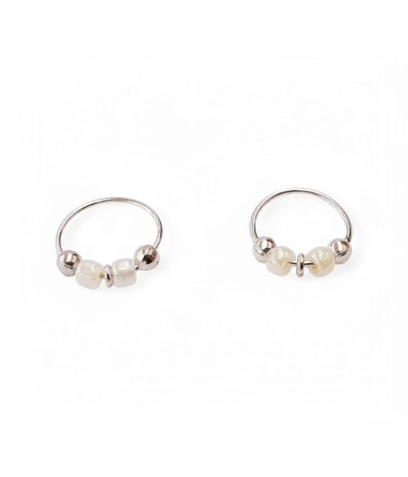 copy of 14K Gold Nose Ring with Zircon