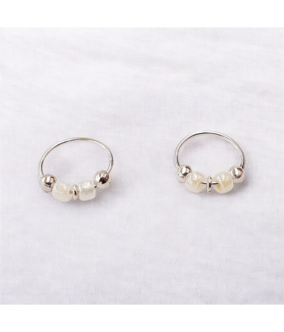 copy of 14K Gold Nose Ring with Zircon