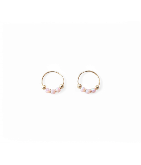 copy of Кольцо для носа из 14-каратного золота с цирконом