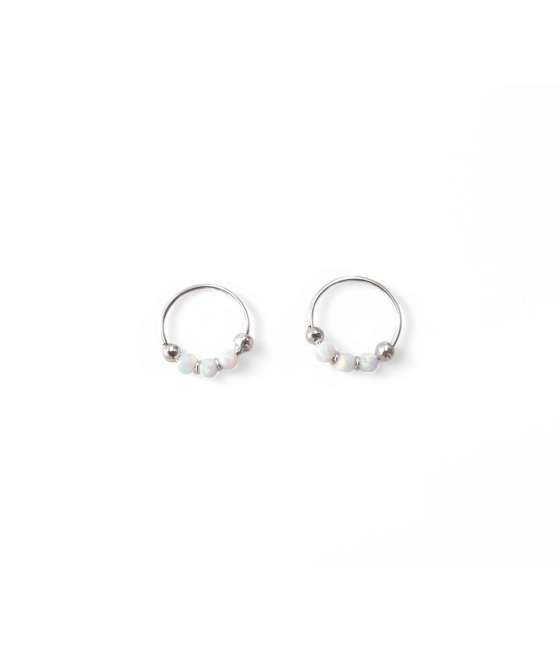 copy of 14K Gold Nose Ring with Zircon