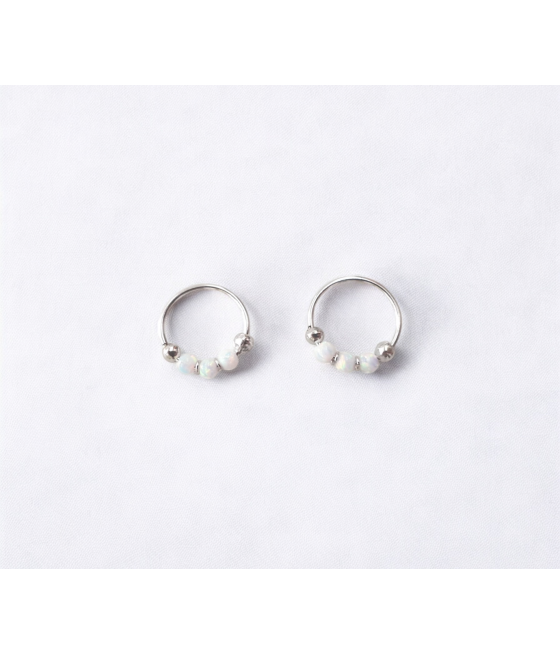 copy of 14K Gold Nose Ring with Zircon