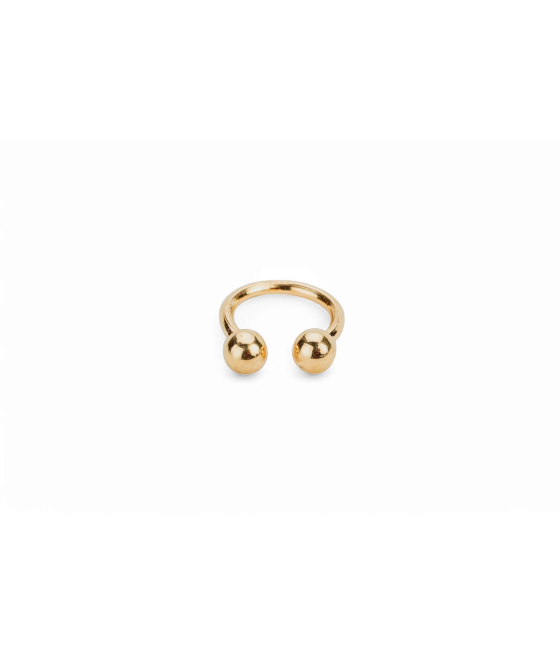 copy of 14K Gold Nose Ring with Zircon