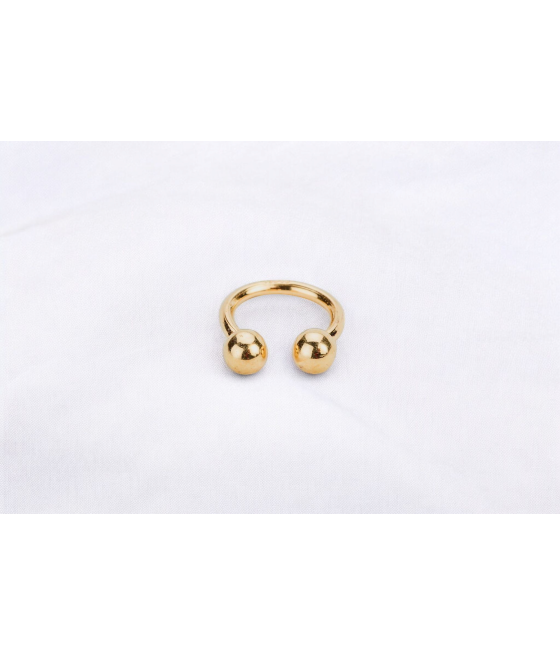 copy of 14K Gold Nose Ring with Zircon