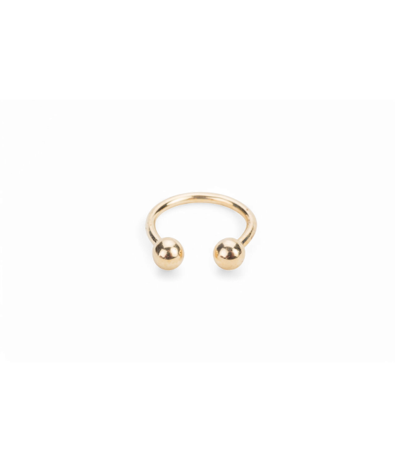 copy of 14K Gold Nose Ring with Zircon