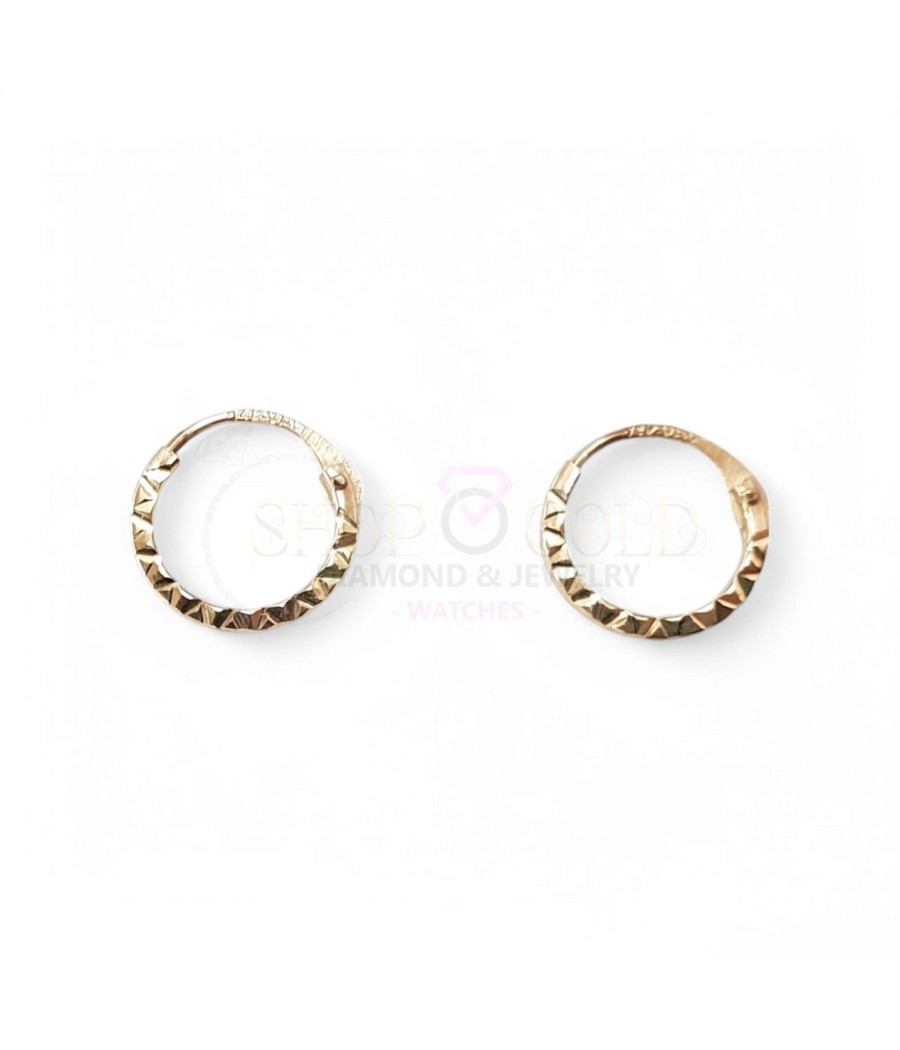 copy of 14K Gold Nose Ring with Zircon