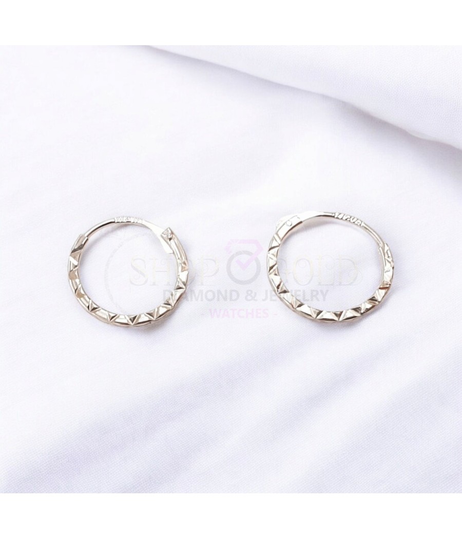 copy of 14K Gold Nose Ring with Zircon