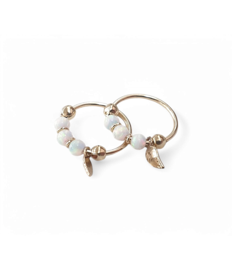 copy of Кольцо для носа из 14-каратного золота с цирконом