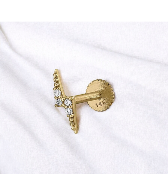 מבצע עגילי יהלום ראשון שלי , עגילי יהלומים לנשים נערות וילדות