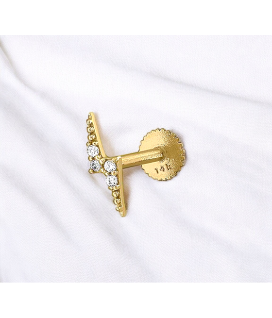 מבצע עגילי יהלום ראשון שלי , עגילי יהלומים לנשים נערות וילדות