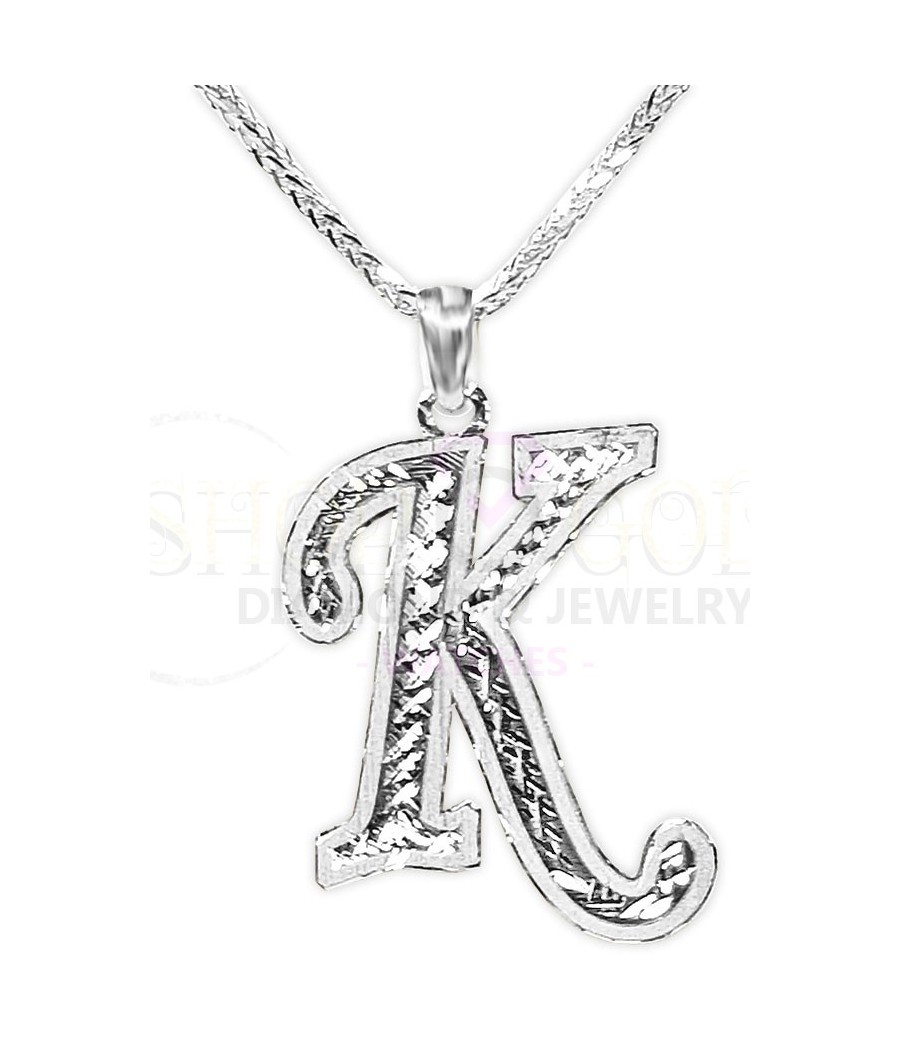 Pendant , letter in any language.