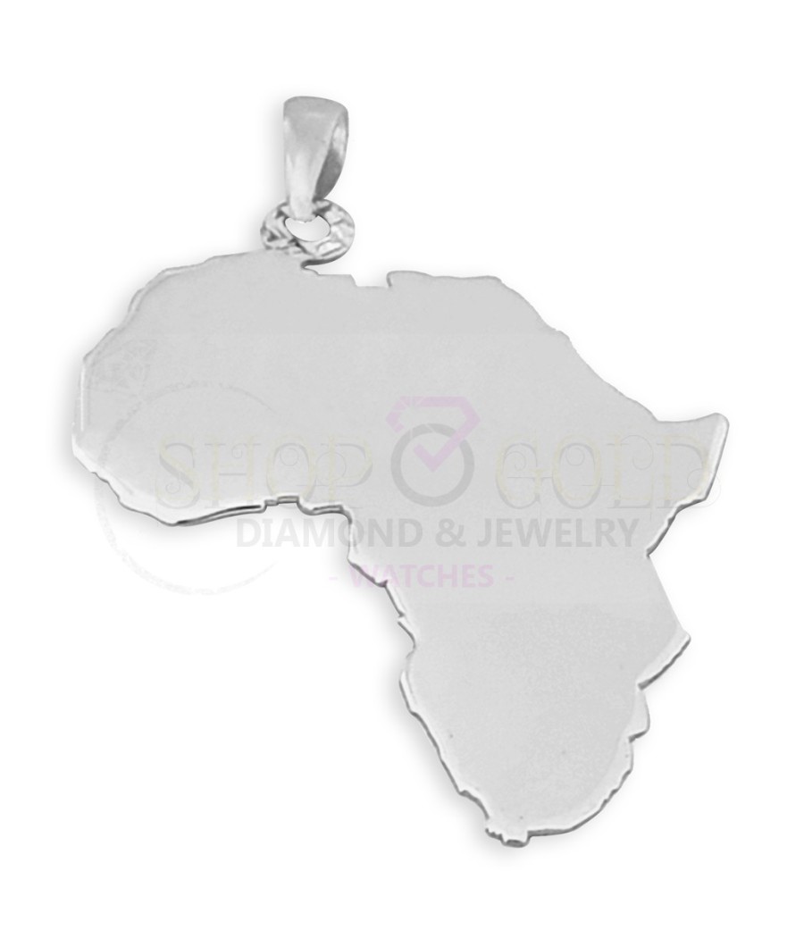 מפת אפריקה & כיתוב אישי