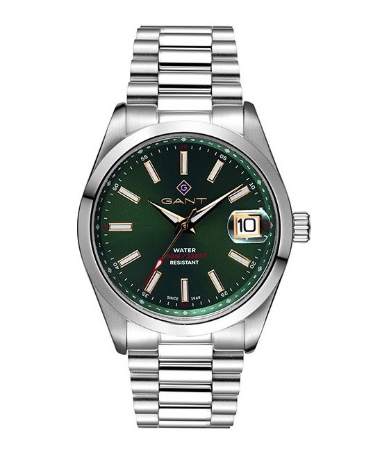 שעון לגבר: GANT G161006
שעון GANT Eastham כסוף ולוח ירוק לגבר